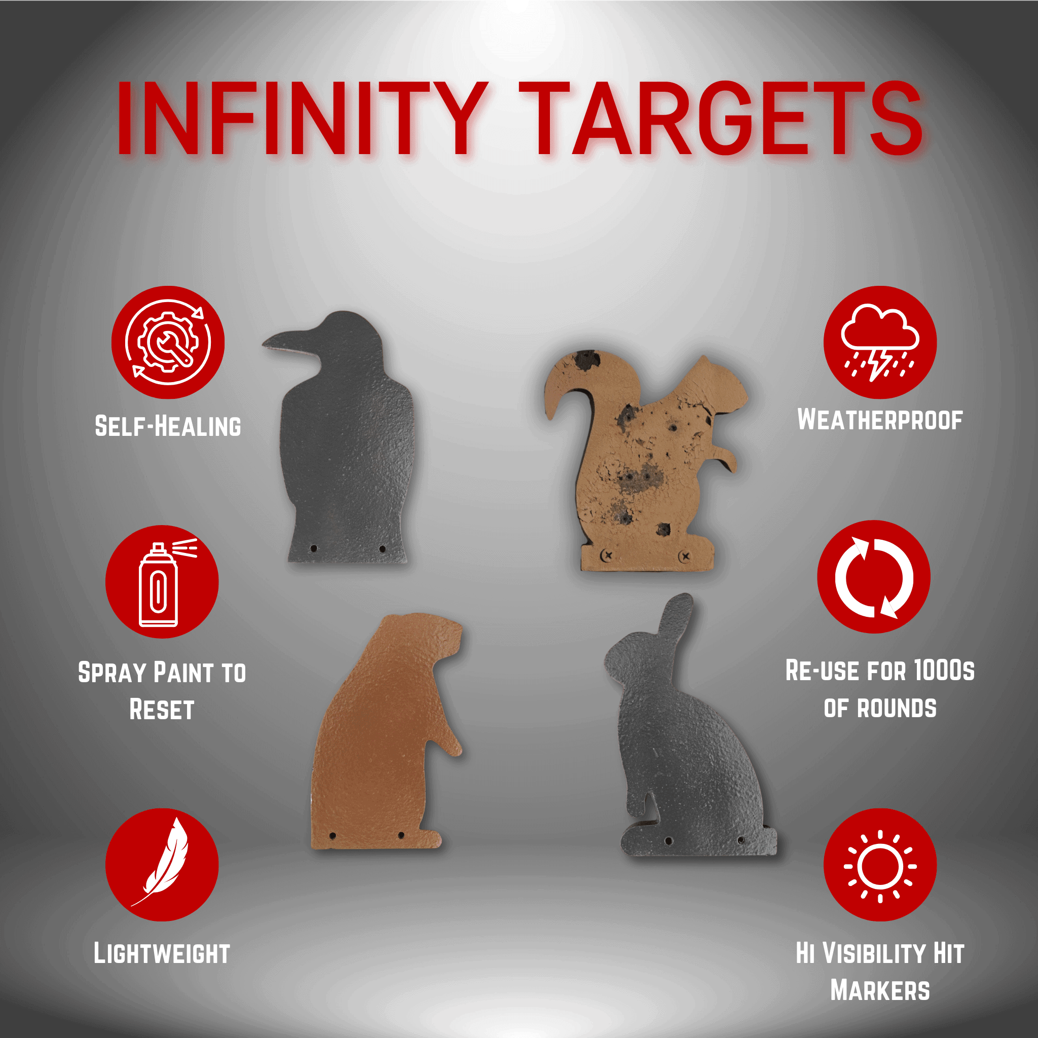 Animal Plinker Infinity Target Bundle