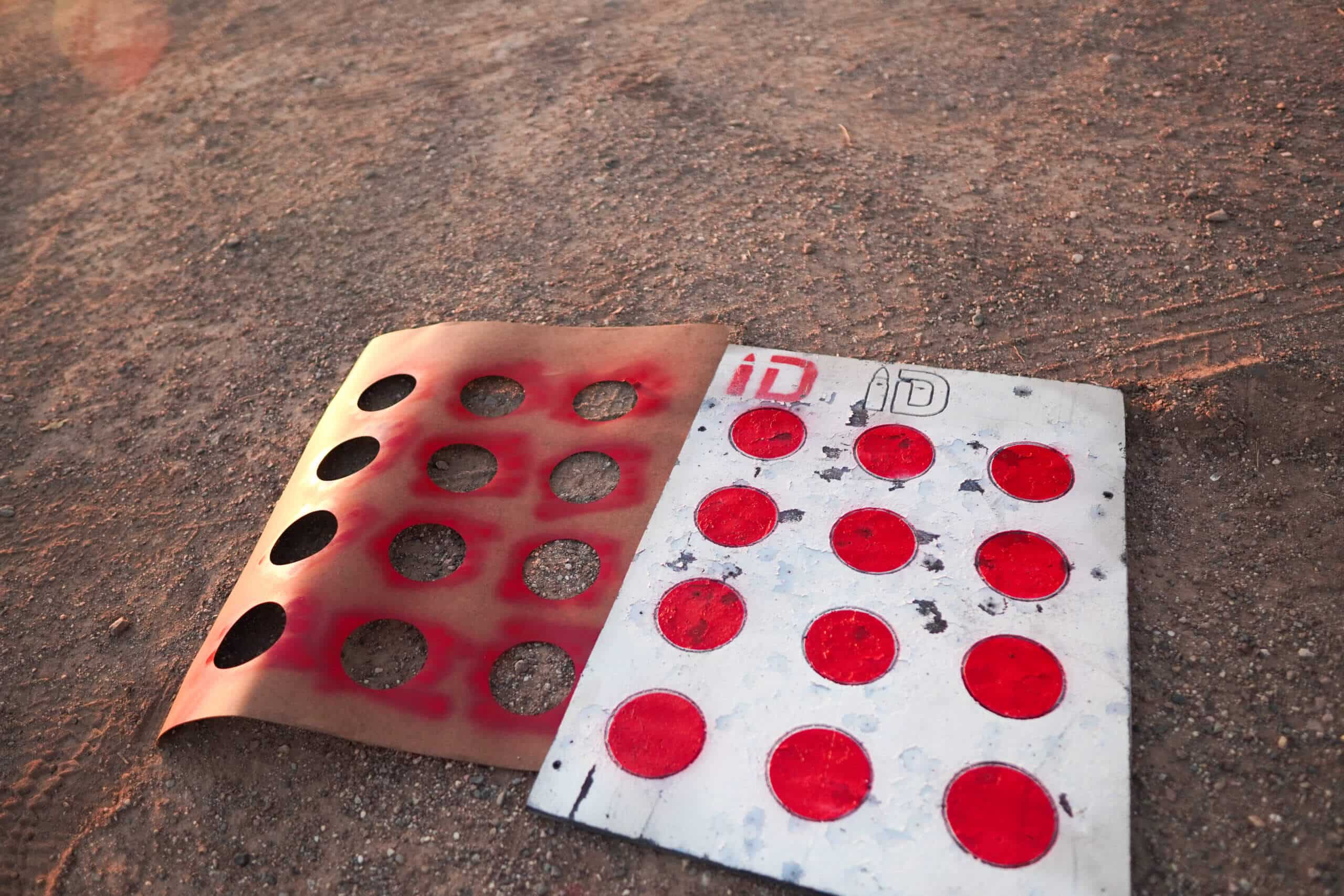 Circle Drill Stencil