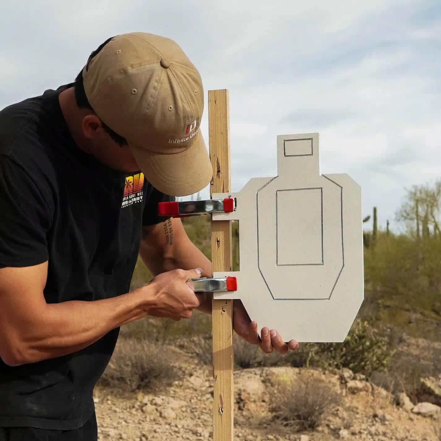 Half Size Infinity Target