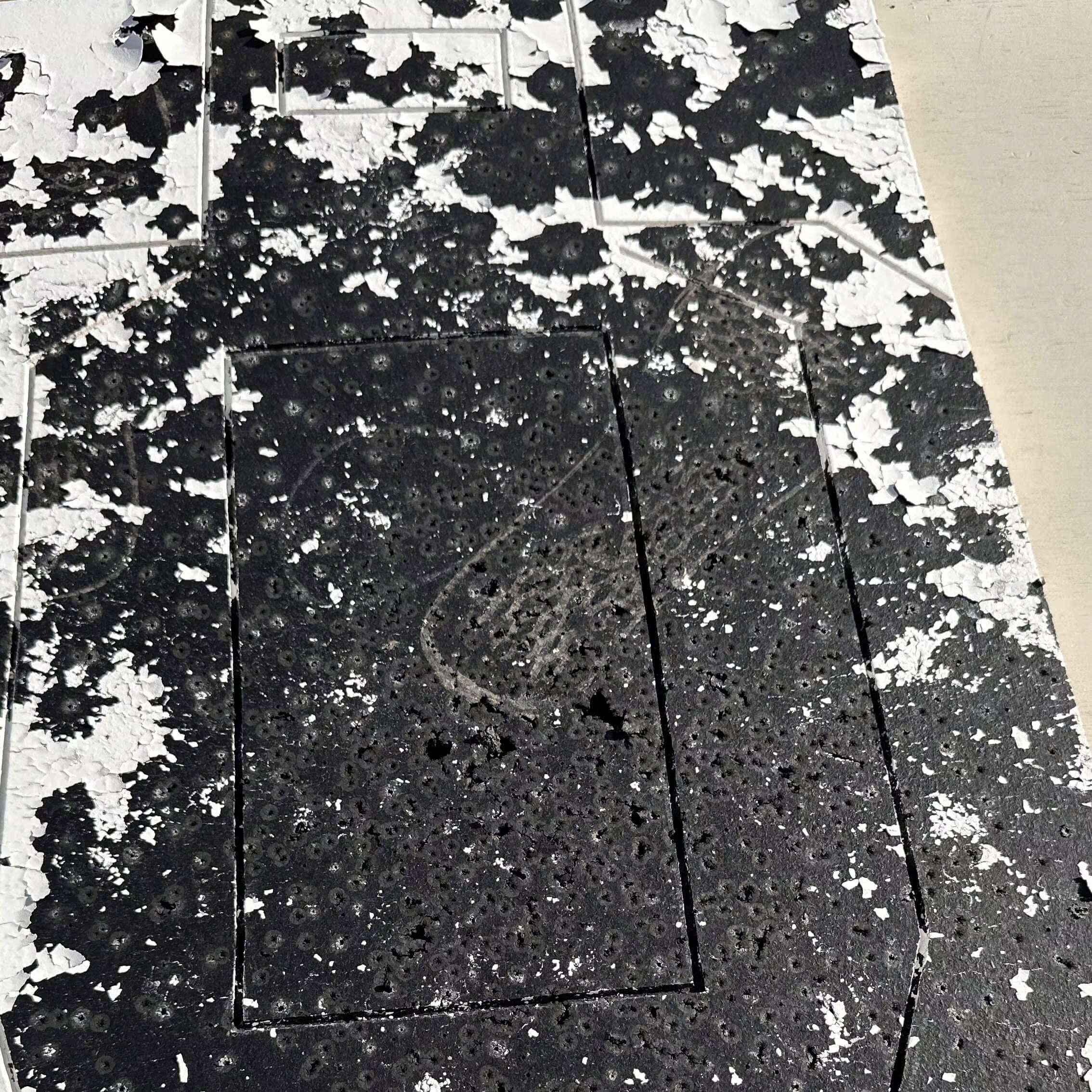 Mini gun target 7.62mm shot up target self healing rubber target