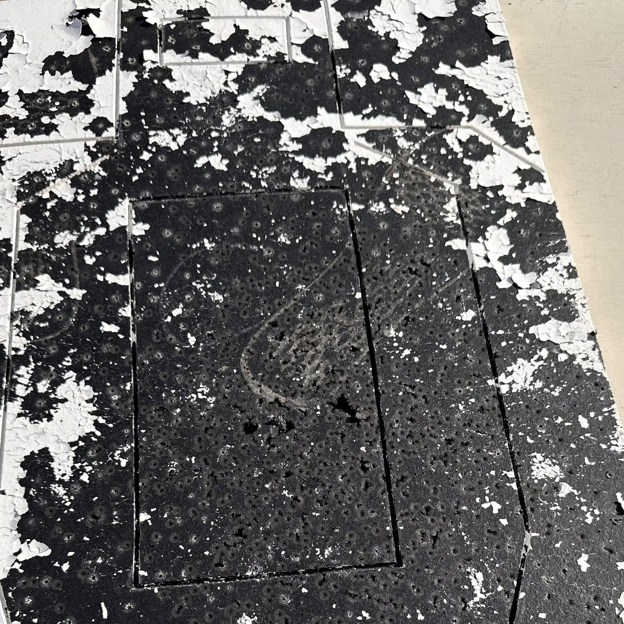 Mini gun target 7.62mm shot up target self healing rubber target