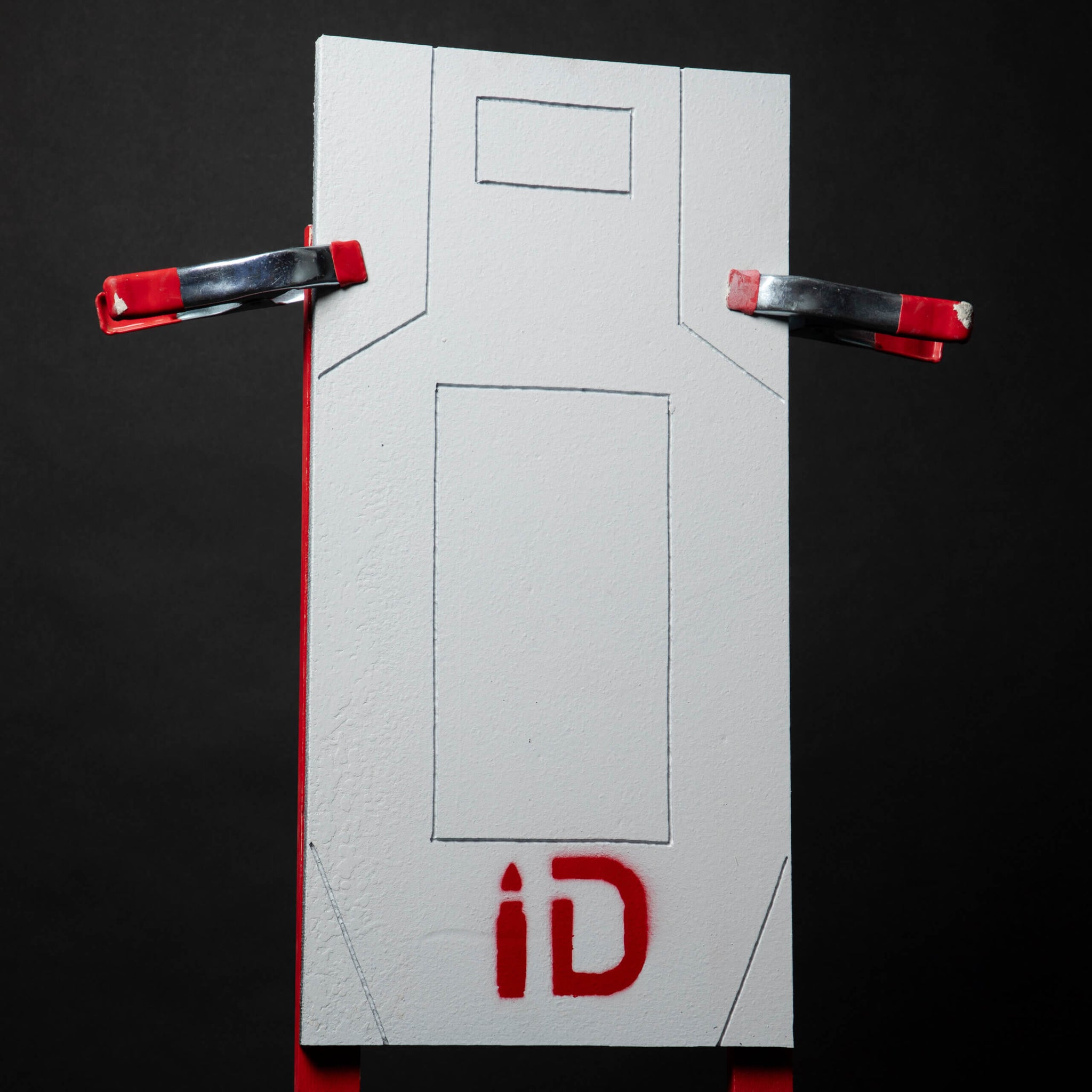 C-zone infinity target self-healing shooting range