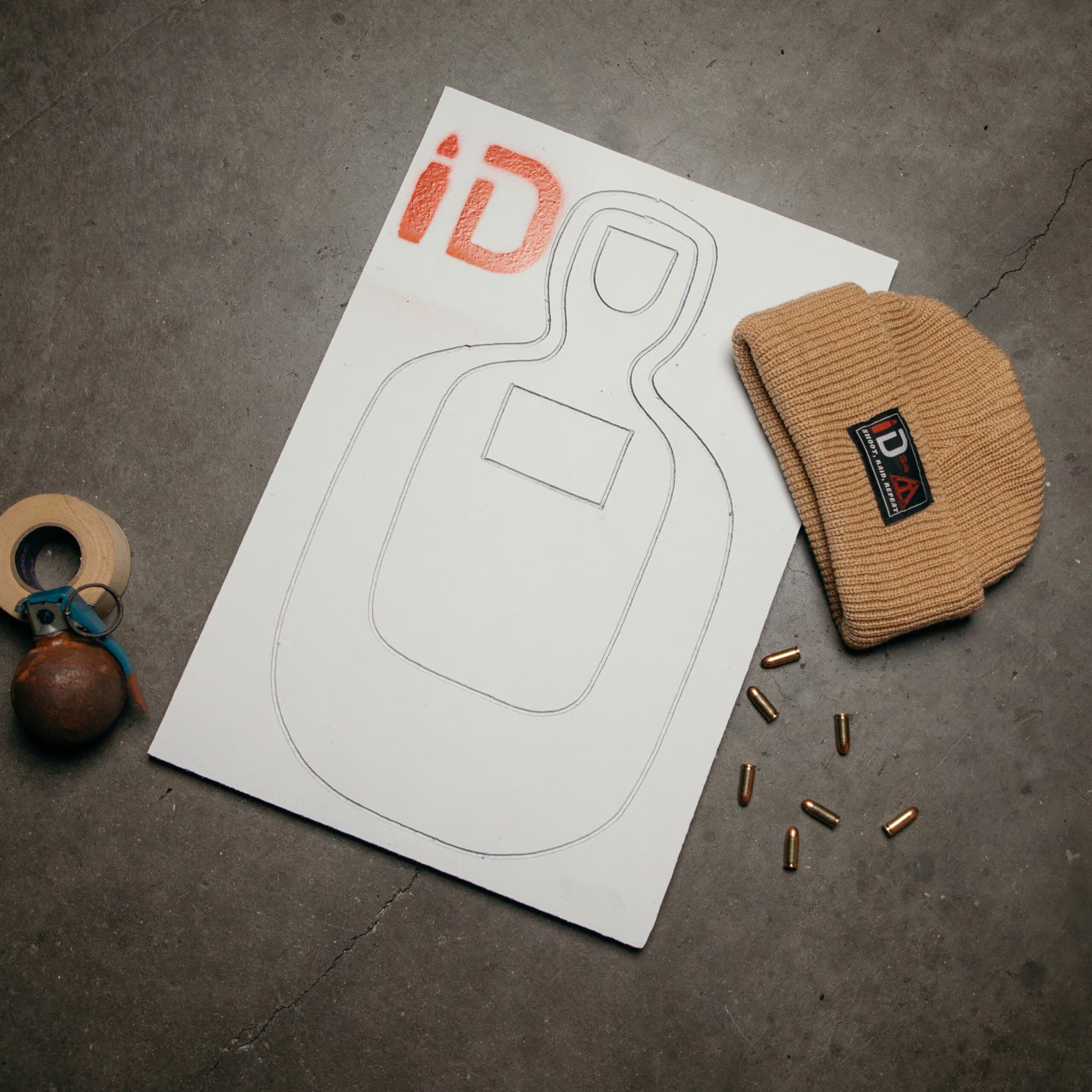 TQ-20 Infinity Target, Stand & Paint Bundle